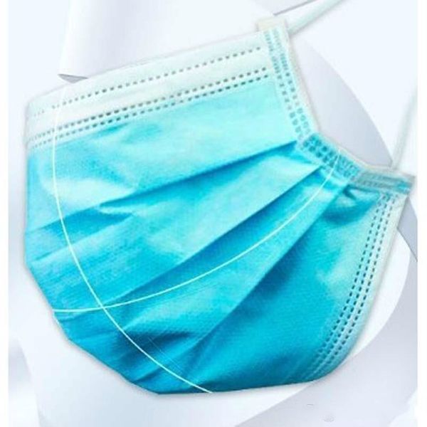 

in stockdisposable face masks disposable 3 layers dustproof mask facial protective cover masks set anti-dust mask dhl p3860