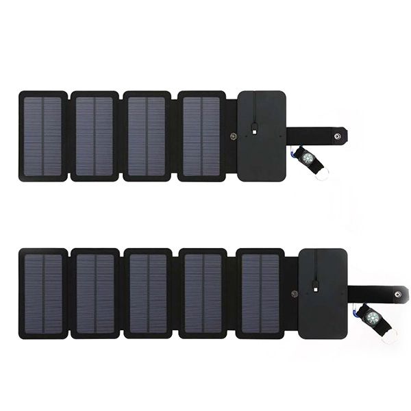 Pannello di ricarica solare esterno Caricatore per telefono cellulare pieghevole rimovibile Sunpower di qualità
