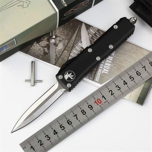

Microtech Автоматический нож UT85 D2 лезвия алюминиевая ручка открытый тактический сь EDC нож