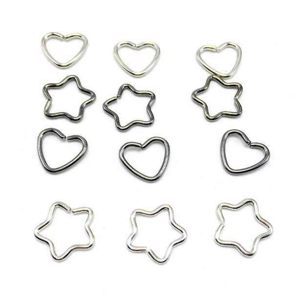 

simple fashion no piercing steel plated clip earring 2bags, Silver