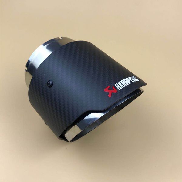 

2pcs carbon fiber exhaust tip for new ford focus st model 2019 with ak logo