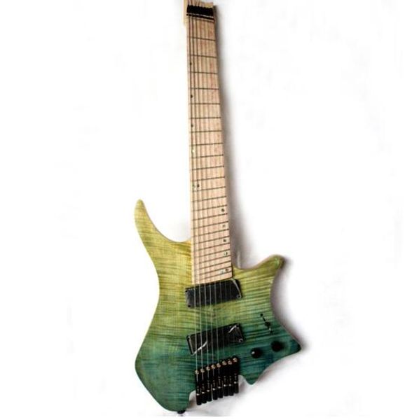 

nwe 2020 8 strings fanned fret headless electric guitar