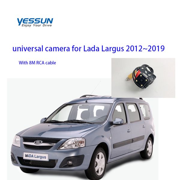 

yessun car rear view camera 4 led night vision reversing auto parking monitor ccd waterproof universal for lada largus 2012~2019