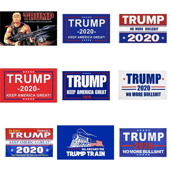 

150x90cm 3x5 feet trump flag wholesale indoor outdoor hanging advertising polyester fabric usage banner printing , #332