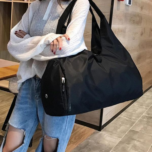 

sports accessory travel swimming yoga large capacity gym bag solid wet independent shoe case zipper fitness storage