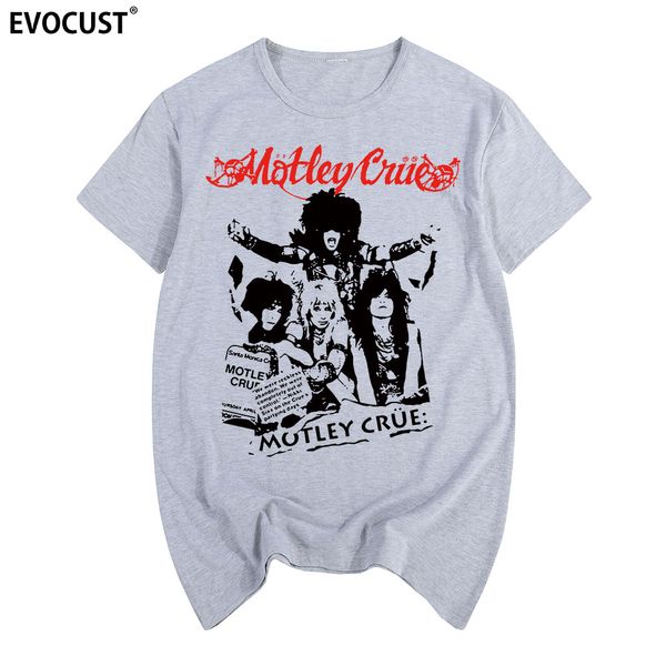 

2019 rock band motley crue shout at the devil world tour 1983 dr. feelgood vintage t-shirt cotton men t shirt new tee tshirt, White;black