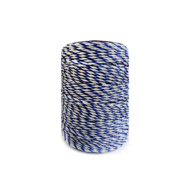 

250 meters electric fence wire polywire with steel wire poly rope for horse fencing ultra low resistance wire fencing other garden suppl