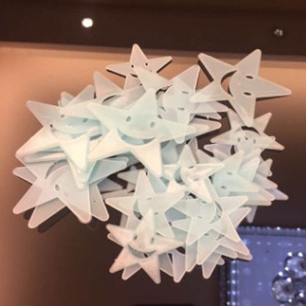 

36pcs / набор наклеек пластиковые 3d stars glow dark luminous флуоресцентные наклейки стены люминесцентные улыбающееся лицо стены 5 цветов