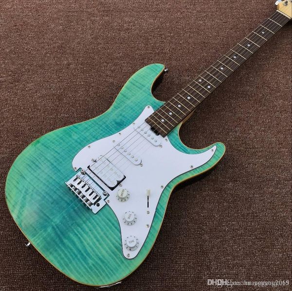 

Индивидуальные завод оптовых лучшие цены, новая электрическая гитара, зеленый ве