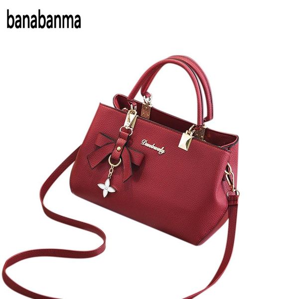 

banabanma women lady fashion leather handbag shoulder satchel belt cross body bag 2017 fashion retro versatility zk30