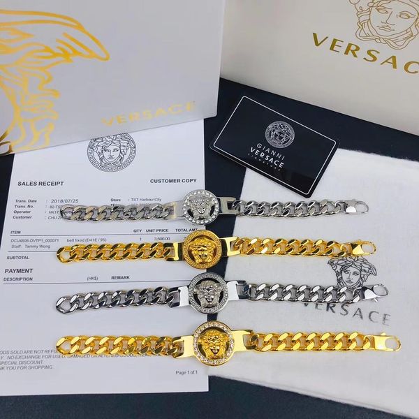 

2018 Новая Мода Марка Ювелирных Изделий Из Нержавеющей Стали Роскошные Браслеты Бр