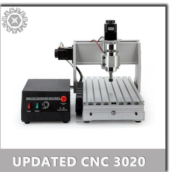 

cnc mini 3020 t-d air cooled carving machine 3 axis 4 axis wood milling engraver upgrade engraving machine drilling router