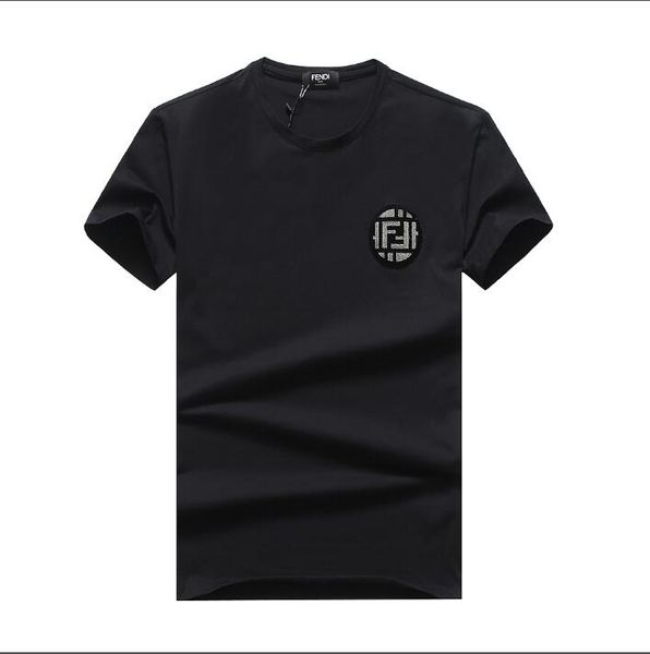 

sell luxury mens designer t shirts fashion casual round neck t shirt men women designer shirt short sleeve, White;black