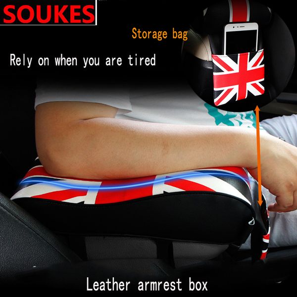 

genuine leather car armrest pad box storage bags phone holder for mercedes w203 w211 w204 w210 benz f10 e34 e30 f20 x5 e70