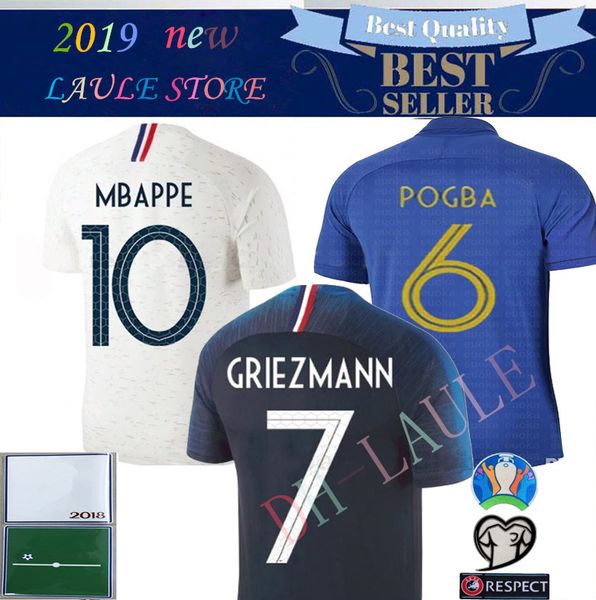 

Mbappe 100th jer ey pogba france fff 100th blue jer ey centenary jer ey 2019 centenaire maillot 2019 football jer ey