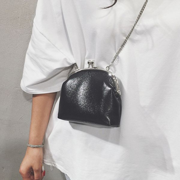 

женский мини pu кожа crossbody сумка для женщин 2020 цепной плеча сумки дамы рук sling сумки