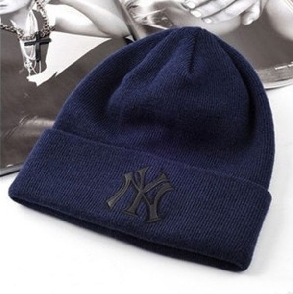 

knitting beanie hat skully hat cotton ny cap men's warm headgear women's knit fashion headgear couple coffee winter