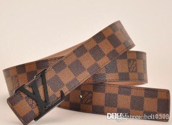 

2020 роскошные ремни дизайнерские ремни для мужчин пряжка ремень мужской целомудрие ремни топ мода мужские кожаные ремни оптовая бесплатная, Black;brown