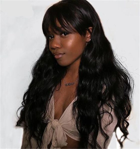 Lace Frontal Wigs 150 Density Long Wavy Full Lace Wig With Baby