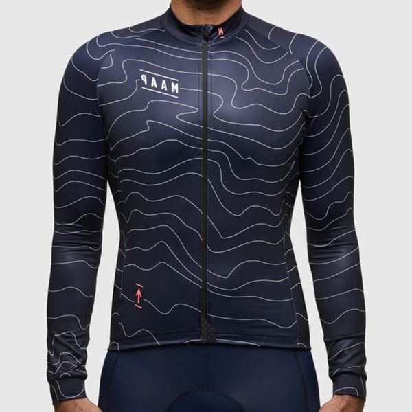 

wholesale-2015 maap men's long sleeve cycling jersey bike mountain bike clothing ciclismo 35.99usd for winter, Black;red