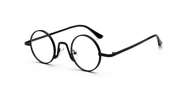 

wholesale-vintage 2019 metal frame eyeglasses decoration nerd, Silver