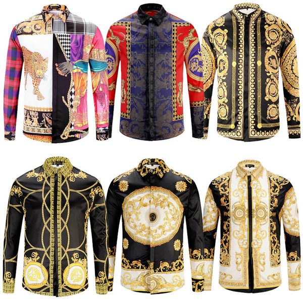 camisas de vestir versace