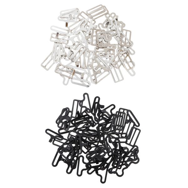 

40pcs bow tie lavalliere clip hardware clips hook attachment for black tie bracelet