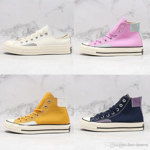 

2020 new patch contrast vertical stripe element jiang shiqi x 70s lookbook casual style yellow leaves cherry blossom pink midnight blue ivor, White;red