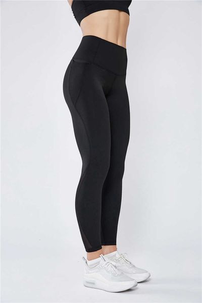 

white yoga pant for woman cotton orangesky womens high waist yoga pants quick-drying splicing mesh fitness leggings pants, White;red