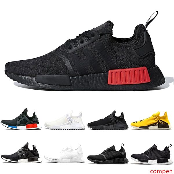 

2020 bred nmd r1 hu human race xr1 mens running shoes pharrell williams oreo og classic men women mastermind japan sports trainers sneakers