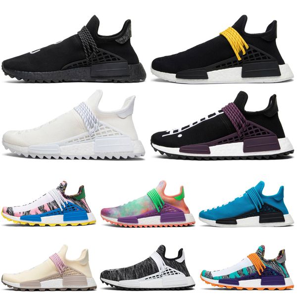 

human race running shoes for women men shoes pharrell williams equality cream nerd tanger oreo mens traienr outdoor sports sneakers 36-47