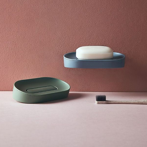 

simple soap dish with drain soap holder saver easy cleaning dry