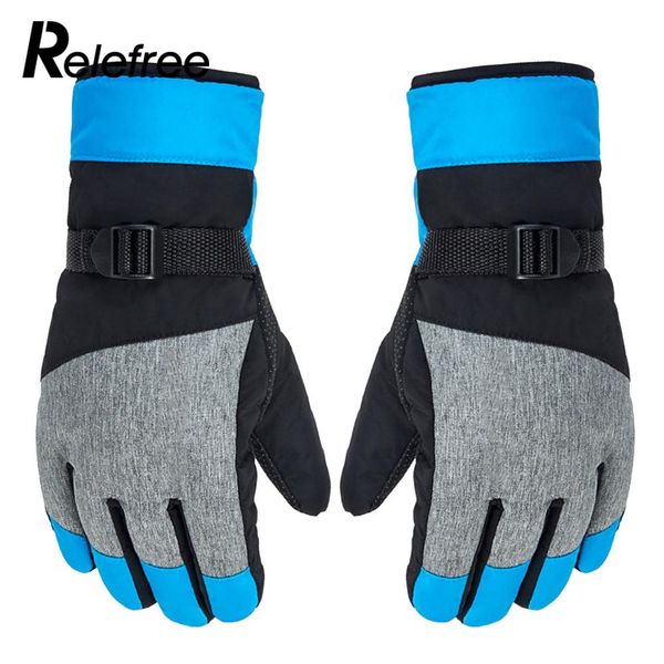

ski gloves durable touch screen skiing keep warm winter warm gloves riding glove mobile phone bicycle waterproof