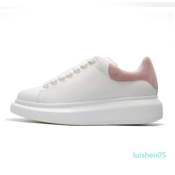 

designer shoes men women chaussures 3m reflective triple black white leather suede men's flat casual shoe 36-44 vintage platform l05