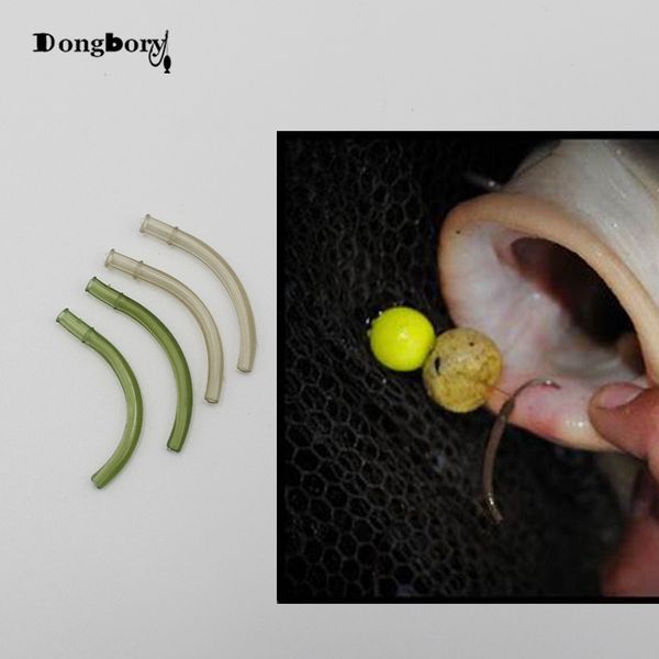 

20pcs carp fishing accessories withy pool hook aligner rubber hook sleeve line aligner terminal fishing tackle hair rig swivel