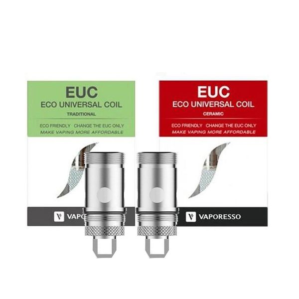 

Authentic Vaporesso Coil Ceramic EUC Replacement Core Traditional Clapton Coils fit vape mod electronic cigarettes dhl free