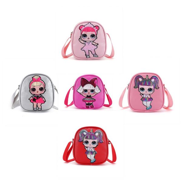 

new drawstring backpack kids toys cartoon dolls storage bags birthday party favor for girls gift bag receive package swimming beach bag