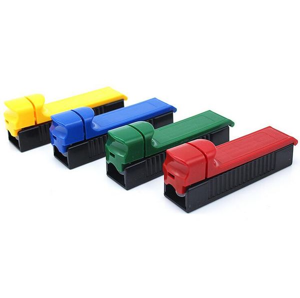 

Однотрубный ручной сигаретный фильтр для табака Автоматическая машина для прокатки сигарет Роликовый инжектор Cigarette Maker Розничная упаковка продажа