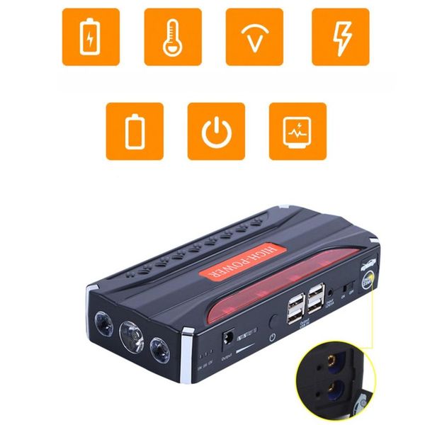 

usb car jump starters multifunction car emergency charger battery power waterproof starting supplies