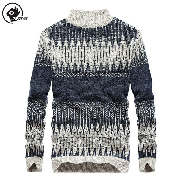 

little raindrop men's autumn winter sweater casual men turtleneck pullovers knitted male long sleeve mens sweaters knitwear, White;black