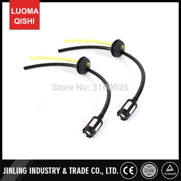 

2sets fuel filter hose oil tube pipe set for 26cc 33cc 43cc 52cc engine for brush cutter tl33 tl43 tl52 spare parts
