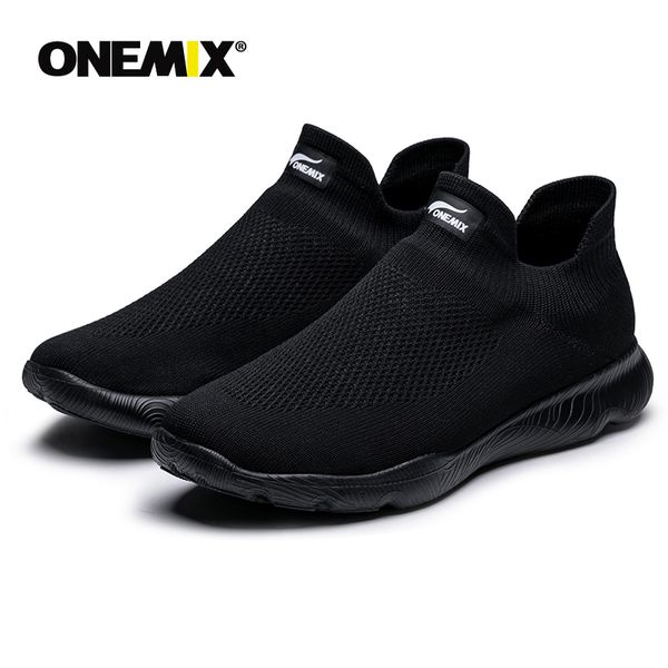 

onemix men's shoes women summer knitting sock sneakers for couple outdoor loafer comfortable mesh sports shoes ing