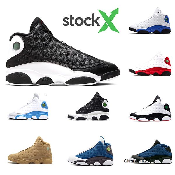 

new stock x jumpman 13 13s basketball shoes atmosphere grey cap and gown black island green carmelo 11s bred concord designer sneakers