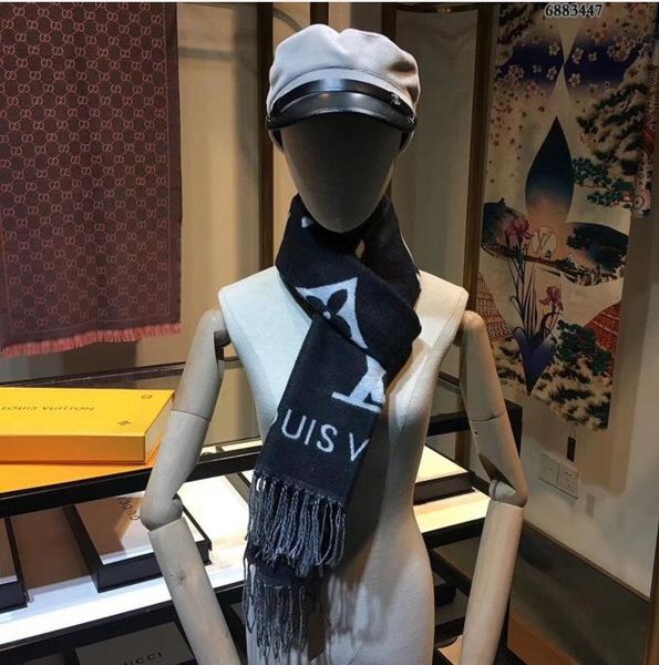 

женские шарфы моды бренд шарф 100% кашемир шарф зимы женщин и мужчин длинный шарф, свободный доставки, Blue;gray