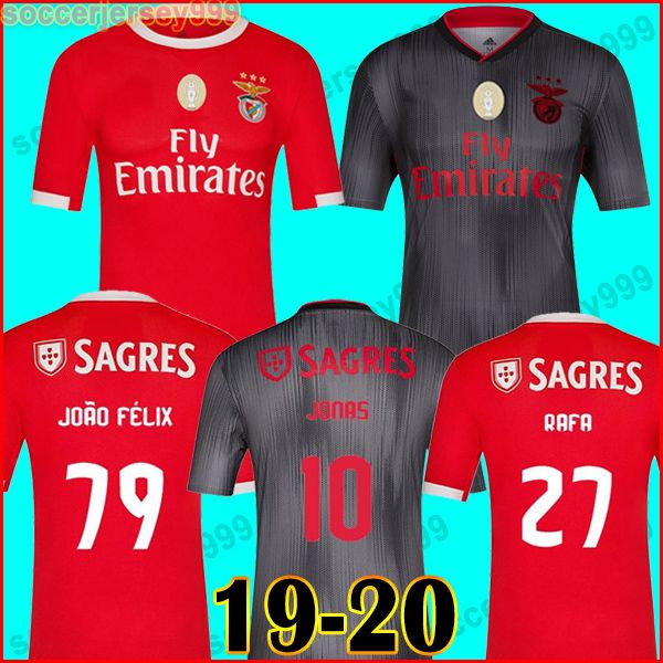 

Sl benfica 19 20 occer jer ey thailand quality football hirt 2019 2020 jona fernande ferro cami a cami eta maillot home away