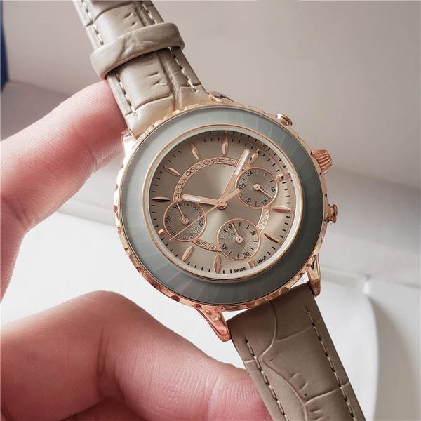 

Роскошные женские часы Svvan Женские дизайнерские часы Все сабвуферы работают Розо