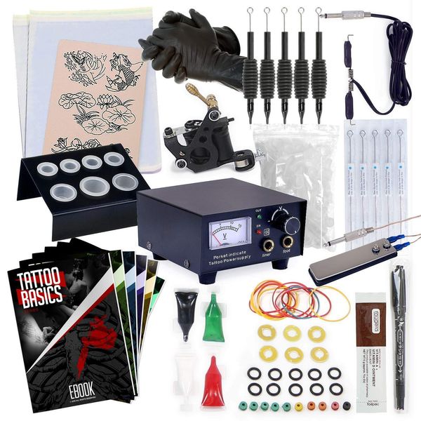 

starter tattoo machine kit - equipment set