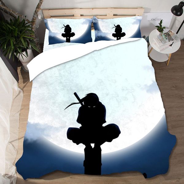 

home textiles bed linen naruto ropa de cama luxury gift twin sabanas 3d king size bedding set bed linen euro poplin