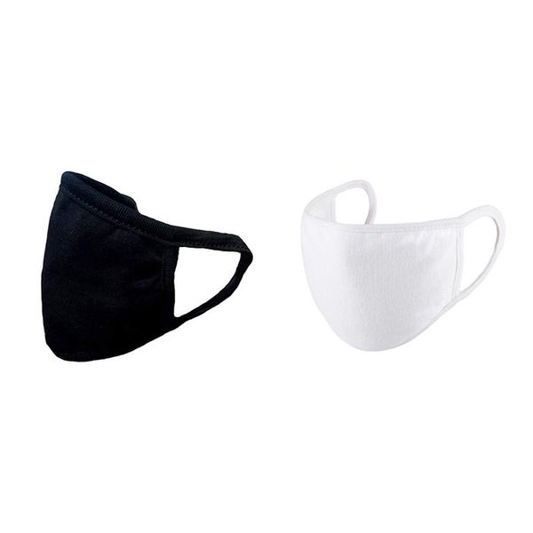 

Унисекс Многоразовые Хлопчатобумажные Маски Для Лица Белый Антипылевой Туман Дымка Мужчины Женщины Моющиеся Защитные Маски Ткань Защитный Респиратор Поставки