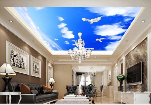 

fantasy starry living room ceiling mural 3d ceiling murals wallpaper